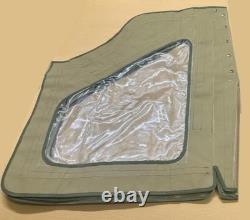 Canvas Soft Top for Willys Jeep MB Ford GPW Hotchkiss OD Green Brown Grey Black