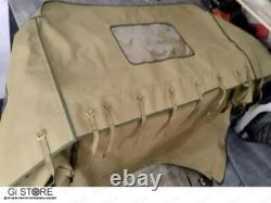 Canvas Soft Top with Frame+Door Frame Fits WILLYS Jeep Ford MB/GPWithHotchkiss