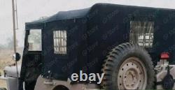 Canvas Soft Top with Frame+Door Frame Fits WILLYS Jeep Ford MB/GPWithHotchkiss