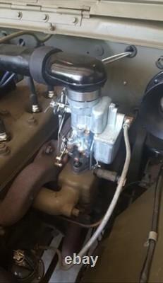 Carter WO Carburetor Willys MB CJ2A Ford GPW Army Jeep G503 Carburetor NEW