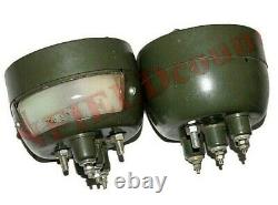 Cat Eye Tail Light Pair Prestolite Military Jeep Truck Willys Ford MB GPW @T