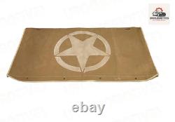 Custom Windshield Canvas Cover Fits Willys MB Ford Gpw Wwii Jeep 1941-45