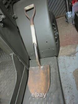 EARLY TRUETEMPER No2 D HANDLE SHOVEL FORD GPW WILLYS MB WW2 JEEP DODGE GMC