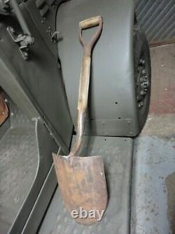 EARLY TRUETEMPER No2 D HANDLE SHOVEL FORD GPW WILLYS MB WW2 JEEP DODGE GMC