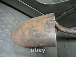 EARLY TRUETEMPER No2 D HANDLE SHOVEL FORD GPW WILLYS MB WW2 JEEP DODGE GMC