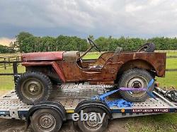 Early 1942 Script Ford GPW Jeep Project