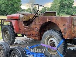 Early 1942 Script Ford GPW Jeep Project