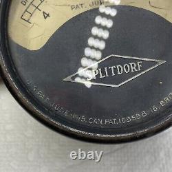 Early Splitdorf Amp Gauge Antique Auto Car Truck Vintage
