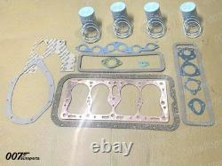 Engine Overhaul Kit Fits Willys Jeep MB Ford GPW CJ2A CJ3A M38 -134L Flat Head