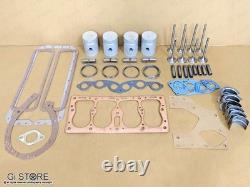 Engine Overhaul Kit Fits Willys Jeep MB Ford GPW CJ2A CJ3A M38 -134L Flat Head