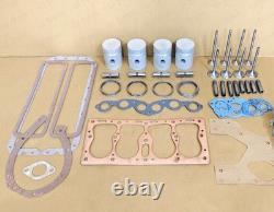 Engine Overhaul Kit Fits Willys Jeep MB Ford GPW CJ2A CJ3A M38 -134L Flat Head