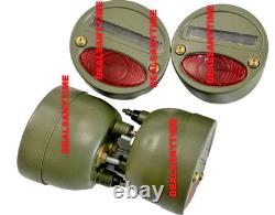 FIT FOR Willys MB Ford GPW Jeeps Truck Military Cat Eye Rear Tail Light (4 Pcs)