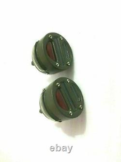 FIT FOR Willys Mb Ford Gpw Jeep With 4 Glass Cat Eye Rear Tail Light 4