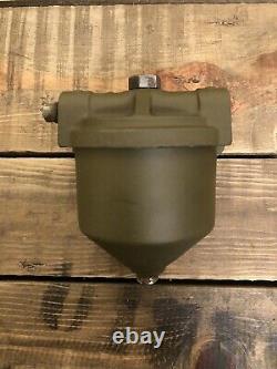 FORD GPW JEEP FUEL FILTER BOWL WILLYS MB, F Script WW2