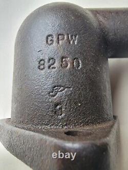 F Marked Early Thermostat Housing WWII Ford GPA & GPW Jeep PT# GPW-8250 WO-A1192