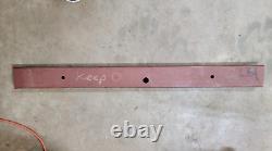 F Marked Front Bumper for 1941-1945 WW2 Ford GPW Jeep Part# A1117 G503