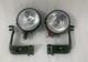 Fit For Willys Jeep Mb Ford Gpw Headlight Light With Bracket Pair Left & Right