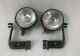 Fit For Willys Jeep Mb Ford Gpw Headlight Light With Bracket Pair Left & Right