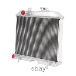 Fits 1941-1952 Jeep Willys CJ2 CJ-2A CJ3 M38 Ford GPW Aluminum Radiator 3 Rows
