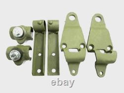 Fits For Willys Jeep Ford MB Gpw Side Front Top Bow Pivot With Pivot Bracket Set