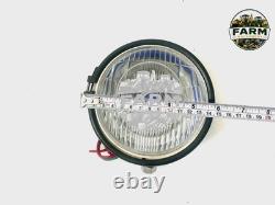 Fits For Willys Jeeps MB Ford Gpw Headlight Light + Bracket Pair Left & Right