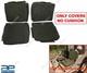 Fits For Willys Jeeps Mb M38 Ford Gpw Front Seats Canvas Covers Green No Foam