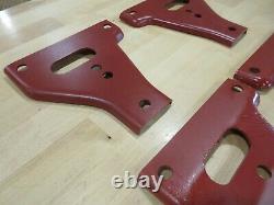 Fits jeep willys MB Ford GPW CJ2A front bumper gusset kit 4 brackets