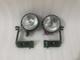 Fits Willys Jeep Mb Ford Gpw F Headlight Light With Bracket Pair Left & Right