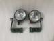 Fits Willys Jeep Mb Ford Gpw F Headlight Light With Bracket Pair Left & Right