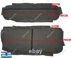 Flat Fender Rear Seat Covers Fits For Jeeps Willys MB Ford GPW No Foam
