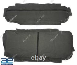 Flat Fender Rear Seat Covers Fits For Jeeps Willys MB Ford GPW No Foam