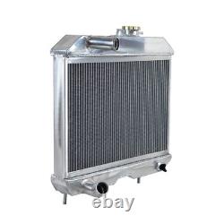 For 1941-1952 Jeep Willys CJ2 CJ-2A CJ3 M38/ Ford GPW 3 Row Aluminum Radiator