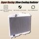 For 1941-1952 Jeep Willys Mb/cj-2a/m38 & Ford Gpw 3-row Aluminum Radiator