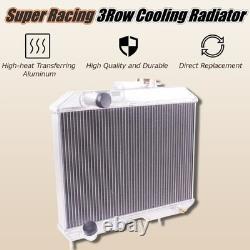 For 1941-1952 Jeep Willys MB/CJ-2A/M38 & Ford GPW 3-Row Aluminum Radiator