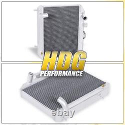 For 41-52 Ford GPWithJeep Willys Truck 3 Row Aluminum Front Mount Radiator