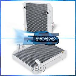 For 41-52 Ford Gpw / Jeep Willys Mb Truck Tri-Core/Row Aluminum Racing Radiator
