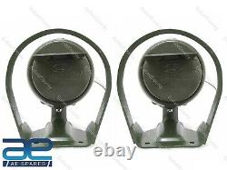 For Ford Jeeps Willys Drive Head Lamp With Bracket Unit 41-45 Gpw 4.5 Pair GEc
