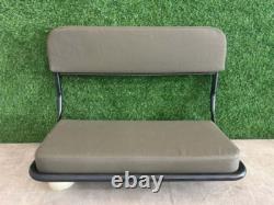For Jeep Flat Fender MB GPW Replacement Back Seat Frame + Cushion OD Green A2782
