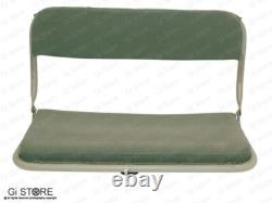 For Jeep Flat Fender MB GPW Replacement Back Seat Frame + Cushion OD Green A2782