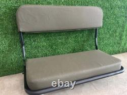 For Jeep Flat Fender MB GPW Replacement Back Seat Frame + Cushion OD Green A2782