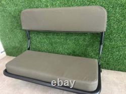 For Jeep Flat Fender MB GPW Replacement Back Seat Frame + Cushion OD Green A2782