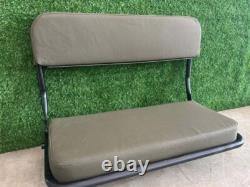 For Jeep Flat Fender MB GPW Replacement Back Seat Frame + Cushion OD Green A2782