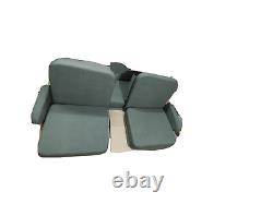 For Jeep Willys Ford MB GPW Canvas Top & Cushion Set G503+ Seat Storage OD Green