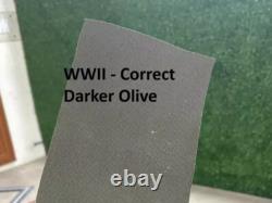 For Jeep Willys Ford MB GPW Complete Seat Cushion Set WithCargo Pocke G-503 Canvas