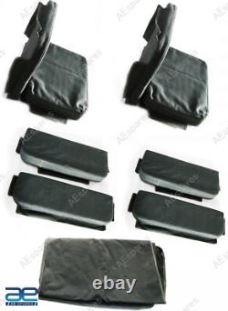 For Jeeps Willys Ford MB GPW Canvas Top and Cushion Set Military Green
