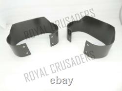 For NEW WILLYS FORD JEEP MILITARY REAR BUMPER SET MB GPW M38 CJ2A CJ3A CJ3B
