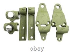 For Willys Jeep Ford MB Gpw Side Front Top Bow With Pivot Bracket Set Complete
