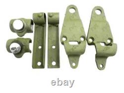For Willys Jeep Ford MB Gpw Side Front Top Bow With Pivot Bracket Set Complete