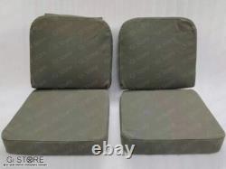 For Willys Jeep MB Ford GPW Top + Cushion Set G-503-WWII OD Green 750 GSM Canvas