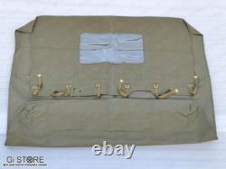 For Willys Jeep MB Ford GPW Top + Cushion Set G-503-WWII OD Green 750 GSM Canvas